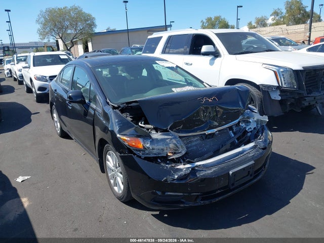 Продаж на аукціоні авто 2012 Honda Civic Ex-l, vin: 19XFB2F9XCE331847, номер лоту: 46147838