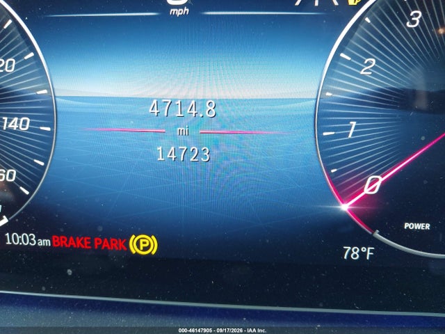 46147905 :رقم المزاد ، 4JGFF5KE4SB350006 vin ، 2025 Mercedes-benz Gls 450 4matic مزاد بيع