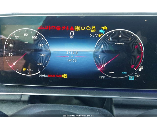 46147905 :رقم المزاد ، 4JGFF5KE4SB350006 vin ، 2025 Mercedes-benz Gls 450 4matic مزاد بيع