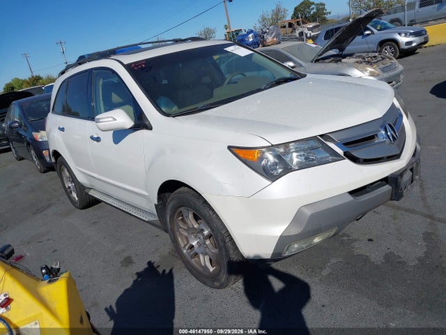 2008 Acura Mdx Technology Package მანქანა იყიდება აუქციონზე, vin: 2HNYD28358H522660, აუქციონის ნომერი: 46147950