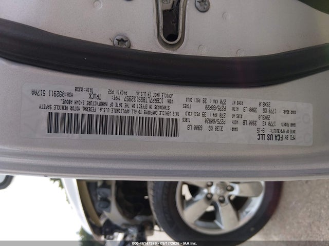 Продаж на аукціоні авто 2016 Ram 1500 Big Horn, vin: 1C6RR7LT8GS132957, номер лоту: 46147979