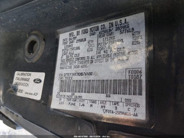 Продаж на аукціоні авто 1989 Ford F150, vin: 1FTEF14Y7KNB76480, номер лоту: 46147998