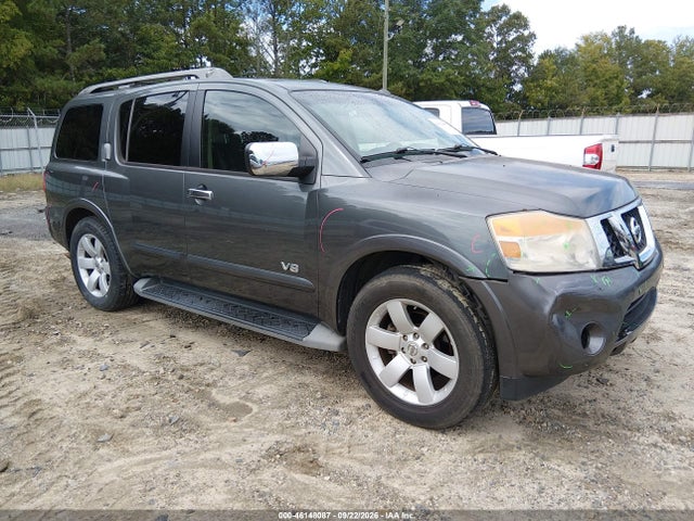 46148087 :رقم المزاد ، 5N1BA08D68N600786 vin ، 2008 Nissan Armada Le مزاد بيع