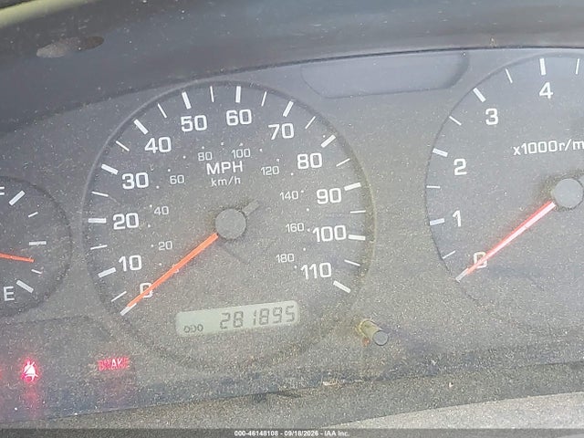 46148108 :رقم المزاد ، 1N6DD21S91C340472 vin ، 2001 Nissan Frontier Xe مزاد بيع