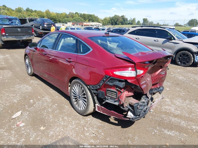 Auction sale of the 2013 Ford Fusion Titanium, vin: 3FA6P0K98DR181605, lot number: 46148145