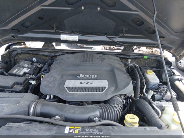 Auction sale of the 2018 Jeep Wrangler Jk Unlimited Sport S 4x4, vin: 1C4BJWDG9JL860270, lot number: 46148200