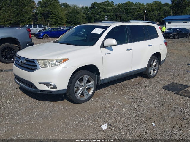 46148243 :رقم المزاد ، 5TDDK3EH6DS244377 vin ، 2013 Toyota Highlander Limited V6 مزاد بيع