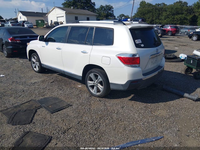 46148243 :رقم المزاد ، 5TDDK3EH6DS244377 vin ، 2013 Toyota Highlander Limited V6 مزاد بيع