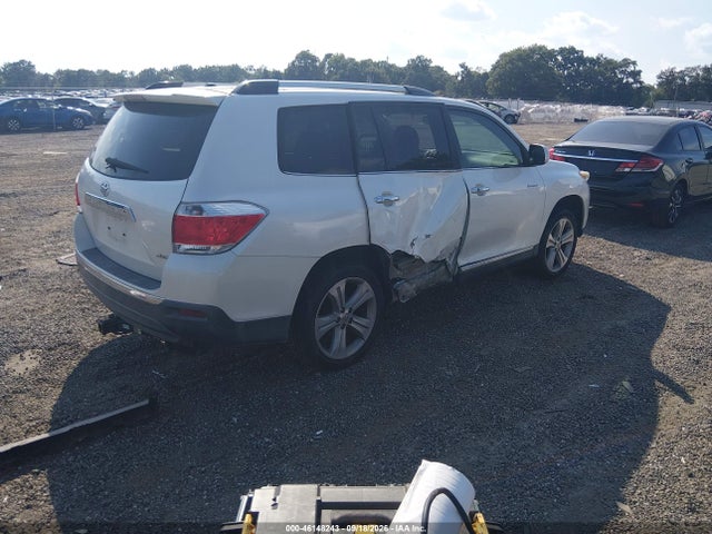 46148243 :رقم المزاد ، 5TDDK3EH6DS244377 vin ، 2013 Toyota Highlander Limited V6 مزاد بيع