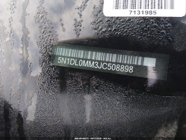 Aukcja sprzedaży 2018 Infiniti Qx60, vin: 5N1DL0MM3JC508898, numer aukcji: 46148275