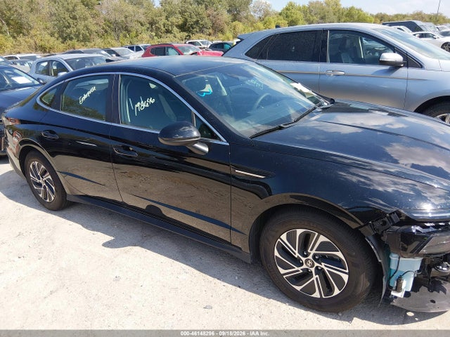 46148296 :رقم المزاد ، KMHL24JJ8TA172602 vin ، 2026 Hyundai Sonata Hybrid Blue مزاد بيع