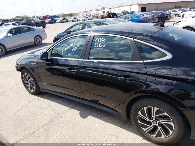 46148296 :رقم المزاد ، KMHL24JJ8TA172602 vin ، 2026 Hyundai Sonata Hybrid Blue مزاد بيع