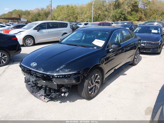 46148296 :رقم المزاد ، KMHL24JJ8TA172602 vin ، 2026 Hyundai Sonata Hybrid Blue مزاد بيع