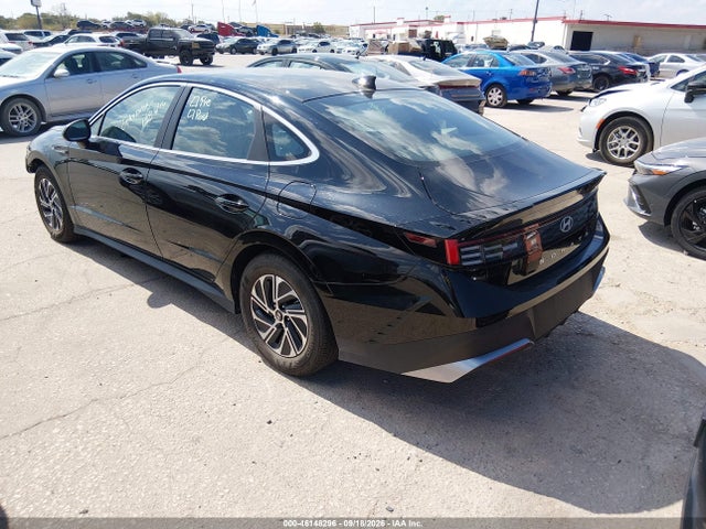 46148296 :رقم المزاد ، KMHL24JJ8TA172602 vin ، 2026 Hyundai Sonata Hybrid Blue مزاد بيع