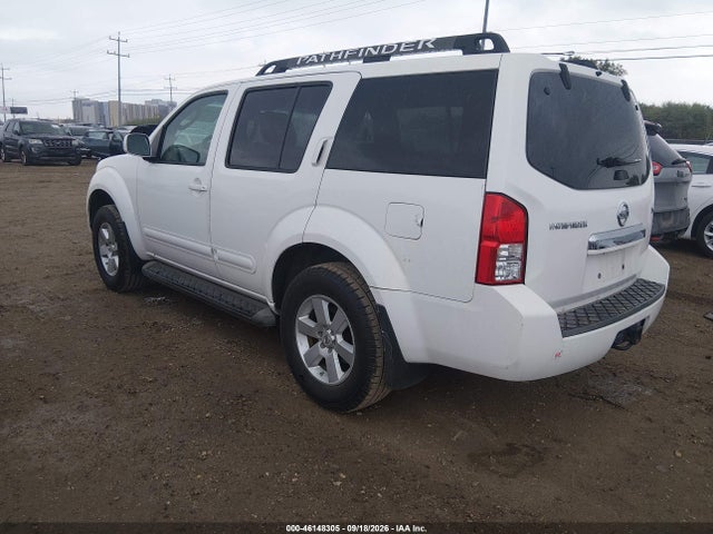 2010 Nissan Pathfinder Se მანქანა იყიდება აუქციონზე, vin: 5N1AR1NN5AC606393, აუქციონის ნომერი: 46148305