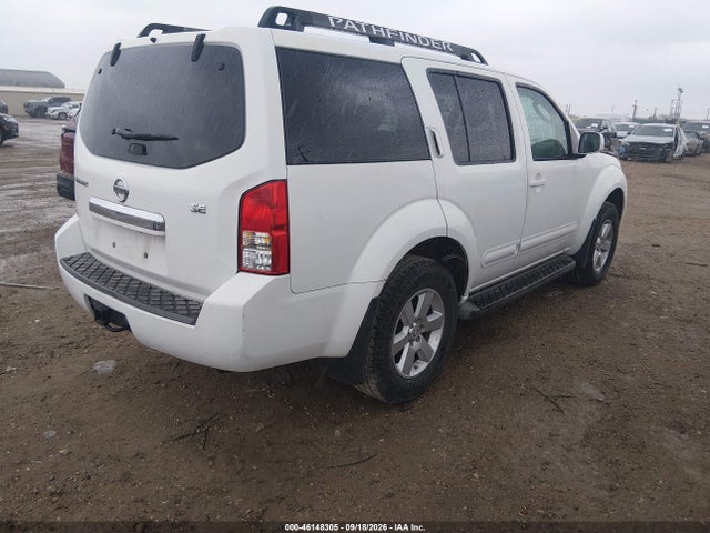 2010 Nissan Pathfinder Se მანქანა იყიდება აუქციონზე, vin: 5N1AR1NN5AC606393, აუქციონის ნომერი: 46148305