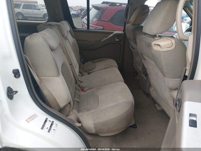 2010 Nissan Pathfinder Se მანქანა იყიდება აუქციონზე, vin: 5N1AR1NN5AC606393, აუქციონის ნომერი: 46148305