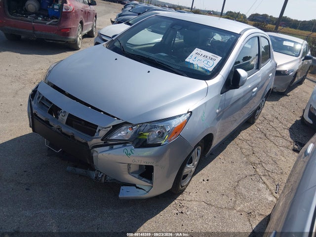 2024 Mitsubishi Mirage Es/le მანქანა იყიდება აუქციონზე, vin: ML32AUHJ2RH021699, აუქციონის ნომერი: 46148389