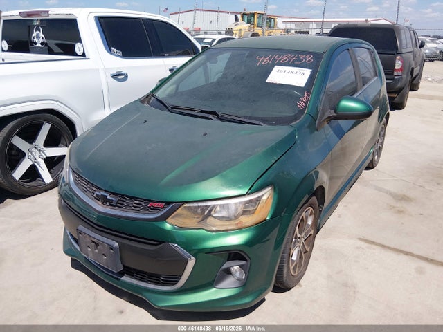 Продажа на аукционе авто 2018 Chevrolet Sonic Lt Auto, vin: 1G1JD6SH6J4104350, номер лота: 46148438