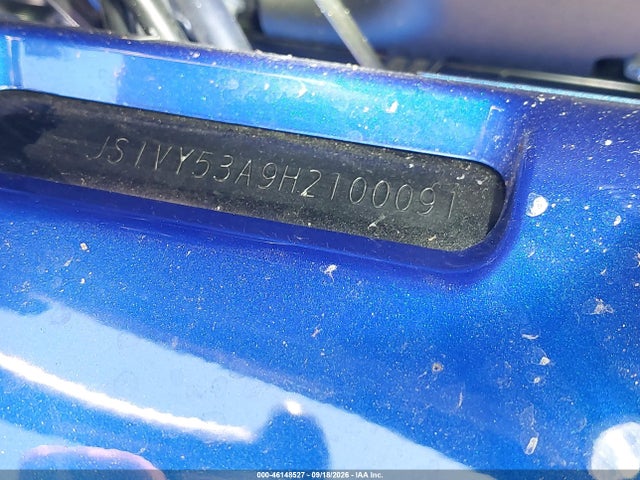 2017 Suzuki Vzr1800 მანქანა იყიდება აუქციონზე, vin: JS1VY53A9H2100091, აუქციონის ნომერი: 46148527