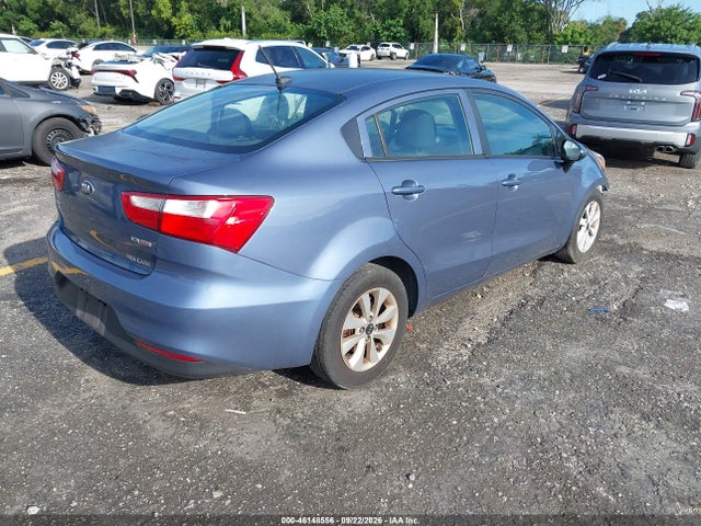 2016 Kia Rio Ex მანქანა იყიდება აუქციონზე, vin: KNADN4A33G6600566, აუქციონის ნომერი: 46148556