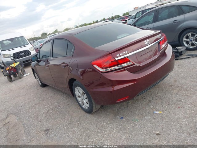 Продажа на аукционе авто 2014 Honda Civic Lx, vin: 19XFB2F58EE031837, номер лота: 46148583