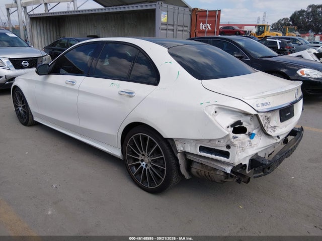 Продаж на аукціоні авто 2017 Mercedes-benz C 300 Sport, vin: 55SWF4JB4HU179767, номер лоту: 46148595