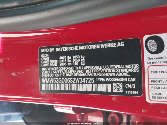 Mini Hardtop Cooper S 2025 WMW53GD06S2W34725 Image 9