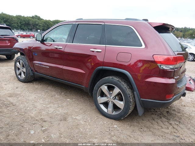 Продаж на аукціоні авто 2016 Jeep Grand Cherokee Limited, vin: 1C4RJFBG9GC452250, номер лоту: 46148611