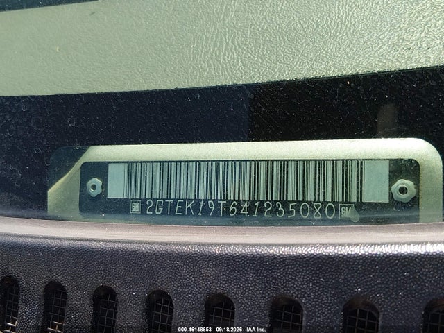 Aukcja sprzedaży 2004 Gmc Sierra 1500 Slt, vin: 2GTEK19T641235080, numer aukcji: 46148653