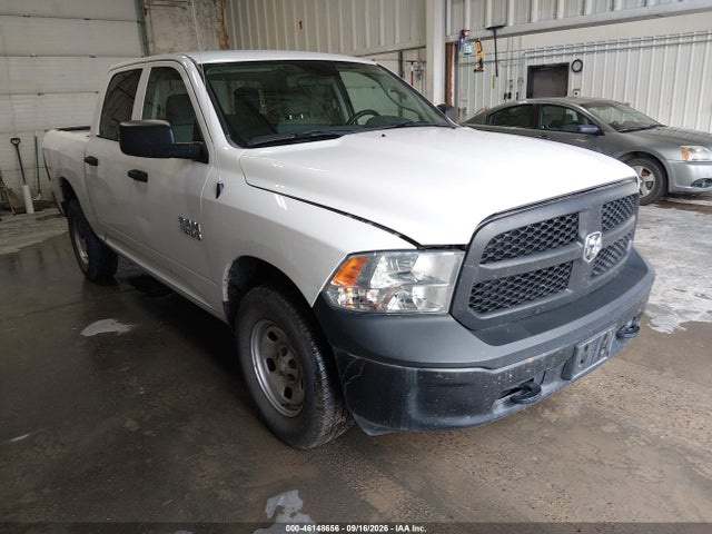 2018 Ram 1500 Tradesman  4x4 5'7 Box მანქანა იყიდება აუქციონზე, vin: 1C6RR7KG1JS300496, აუქციონის ნომერი: 46148656