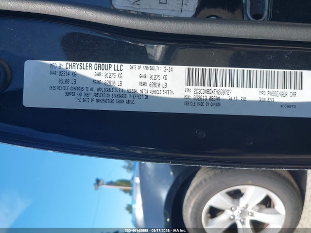 Продажа на аукционе авто 2014 Dodge Charger Se, vin: 2C3CDXBGXEH268727, номер лота: 46148688