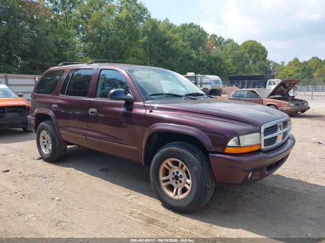 46148833 :رقم المزاد ، 1D4HS48NX3F578289 vin ، 2003 Dodge Durango Slt مزاد بيع