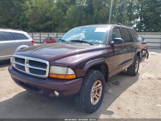 46148833 :رقم المزاد ، 1D4HS48NX3F578289 vin ، 2003 Dodge Durango Slt مزاد بيع