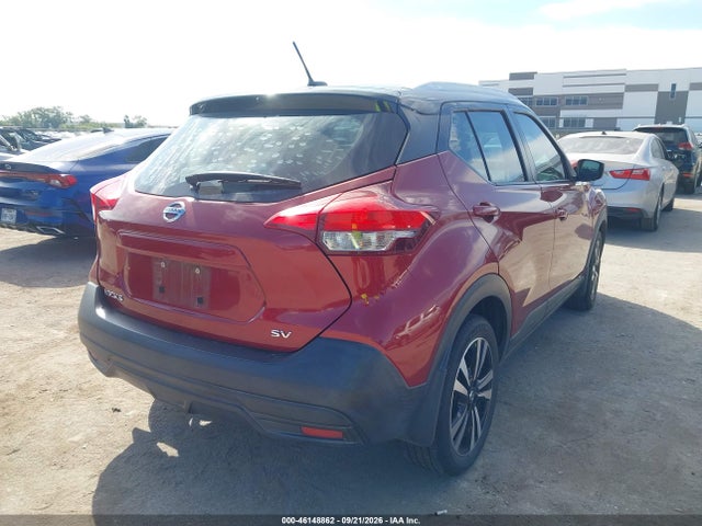 46148862 :رقم المزاد ، 3N1CP5CU8KL565626 vin ، 2019 Nissan Kicks Sv مزاد بيع