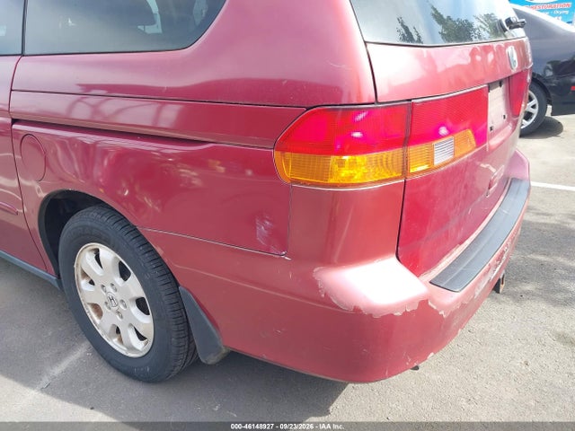 Aukcja sprzedaży 2002 Honda Odyssey Ex-l, vin: 2HKRL18042H560926, numer aukcji: 46148927