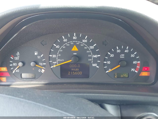 46148936 :رقم المزاد ، WDBLJ65G41T065564 vin ، 2001 Mercedes-benz Clk 320 مزاد بيع