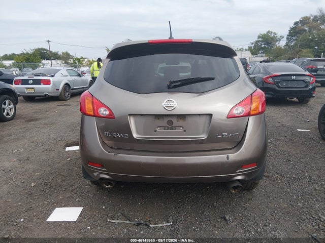46148960 :رقم المزاد ، JN8AZ18WX9W120315 vin ، 2009 Nissan Murano Le مزاد بيع