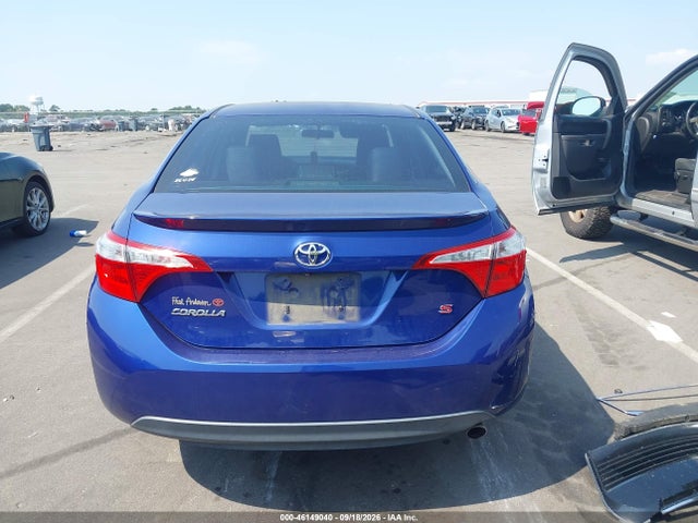 46149040 :رقم المزاد ، 2T1BURHE8FC302443 vin ، 2015 Toyota Corolla S Plus مزاد بيع