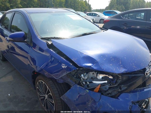 46149040 :رقم المزاد ، 2T1BURHE8FC302443 vin ، 2015 Toyota Corolla S Plus مزاد بيع