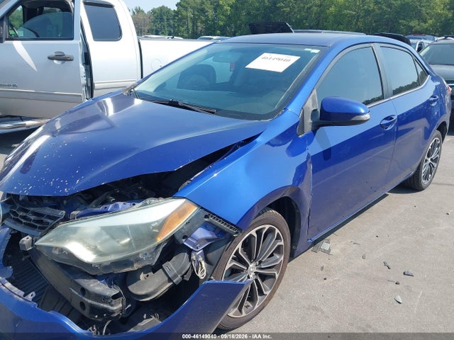 46149040 :رقم المزاد ، 2T1BURHE8FC302443 vin ، 2015 Toyota Corolla S Plus مزاد بيع