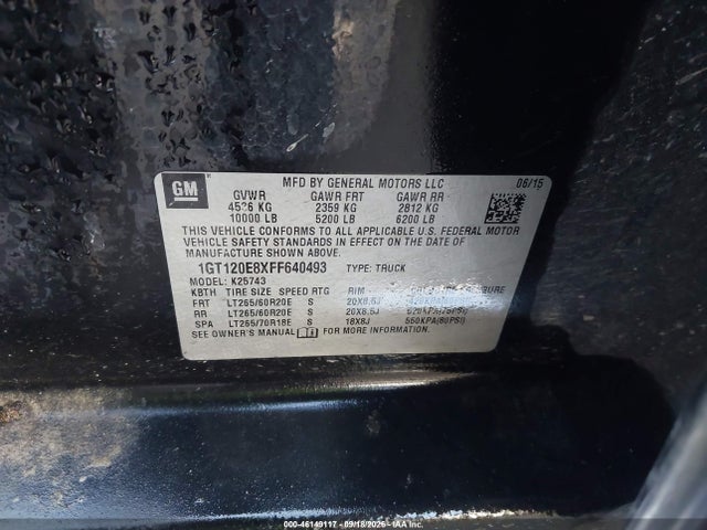 1GT120E8XFF640493 GMC Sierra 2500hd Available Wifi Denali