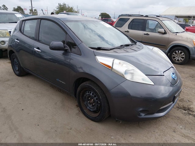 Auction sale of the 2013 Nissan Leaf S, vin: 1N4AZ0CP1DC412957, lot number: 46149168