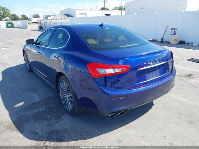 Продаж на аукціоні авто 2018 Maserati Ghibli, vin: ZAM57XSA4J1295059, номер лоту: 46149173