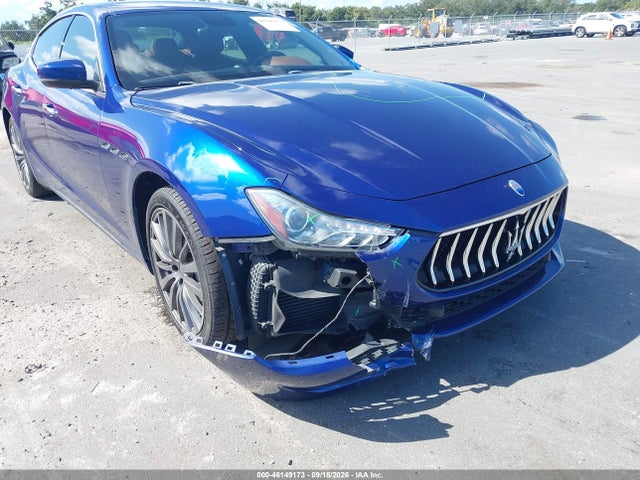 Продаж на аукціоні авто 2018 Maserati Ghibli, vin: ZAM57XSA4J1295059, номер лоту: 46149173