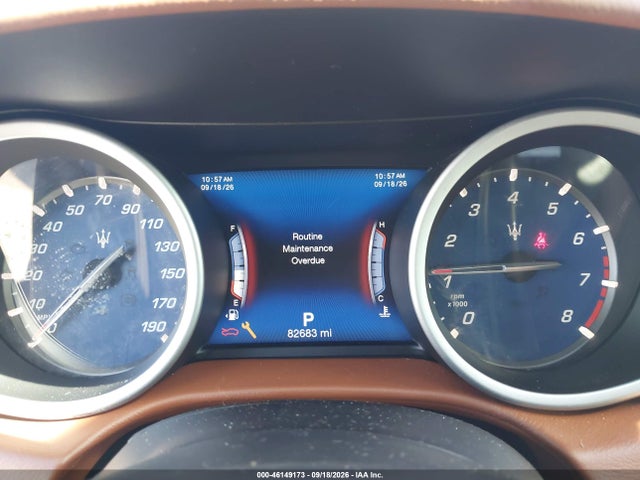 Продаж на аукціоні авто 2018 Maserati Ghibli, vin: ZAM57XSA4J1295059, номер лоту: 46149173