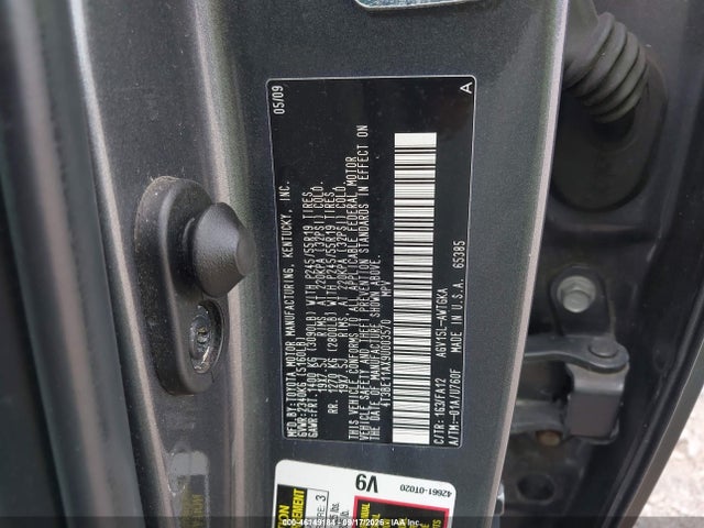 46149184 :رقم المزاد ، 4T3BE11AX9U003570 vin ، 2009 Toyota Venza مزاد بيع