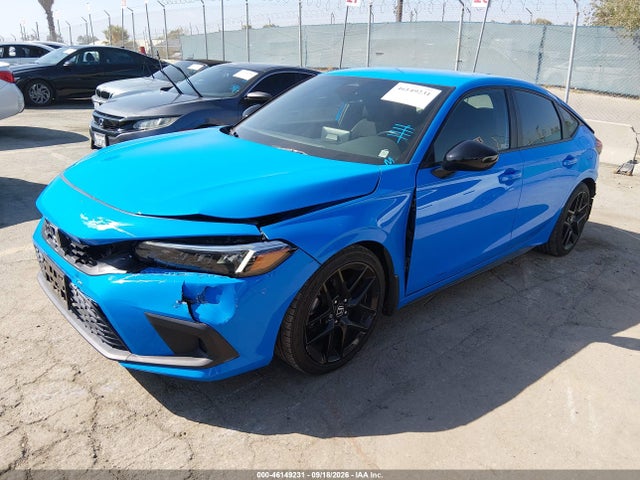 Honda Civic Sport 2022 19XFL2H89NE011262 Image 2
