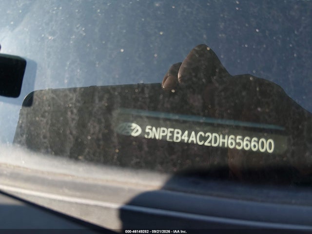 46149282 :رقم المزاد ، 5NPEB4AC2DH656600 vin ، 2013 Hyundai Sonata Gls مزاد بيع