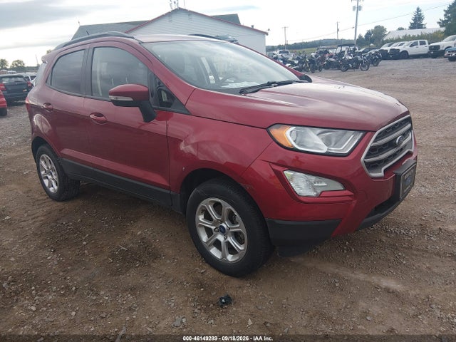 Aukcja sprzedaży 2019 Ford Ecosport Se, vin: MAJ6S3GLXKC303820, numer aukcji: 46149289